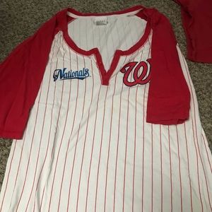 Washington Nationals size large MLB shirt
